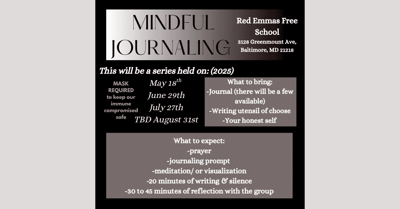 Mindful Journaling w/ Keveda Madison Aud