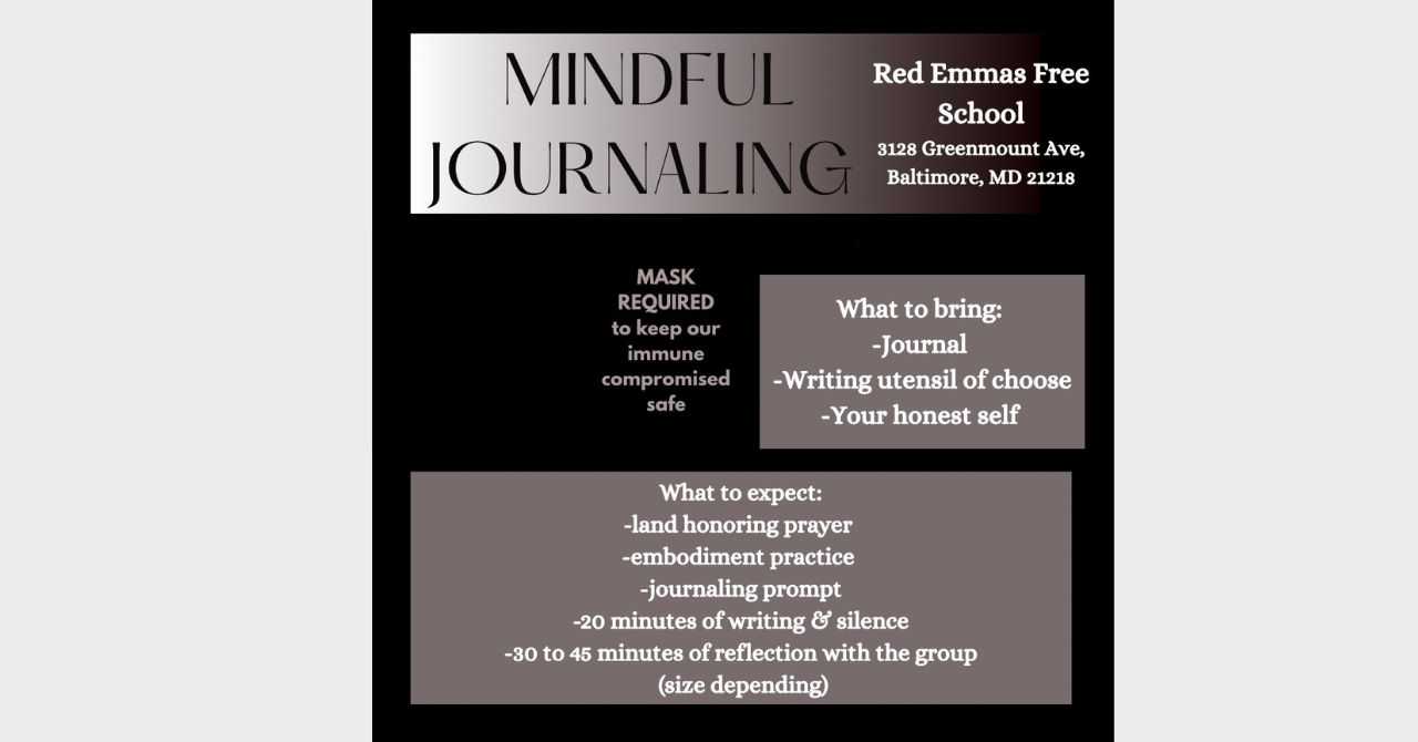 Mindful Journaling December 2025