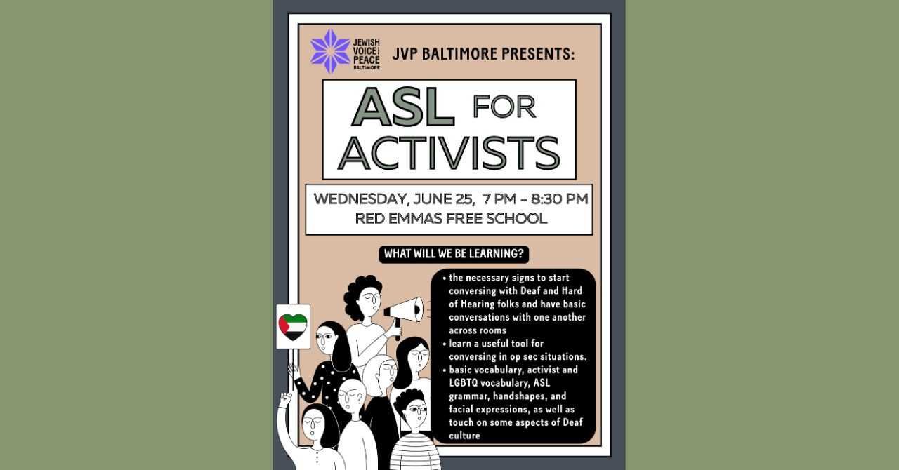 ASL for Activists