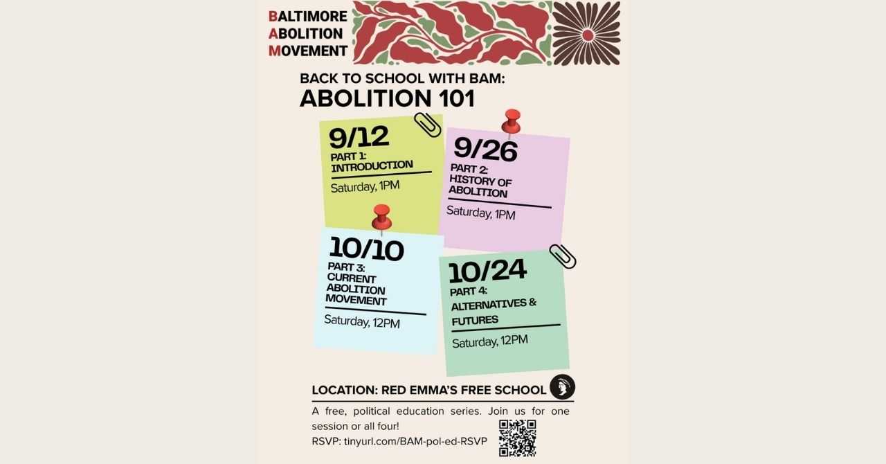 Back to School with BAM: Abolition 101, Part 3 (Current Abolition Movement)