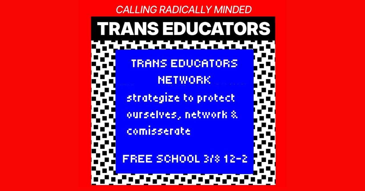 Trans Educators Network Meet-Up