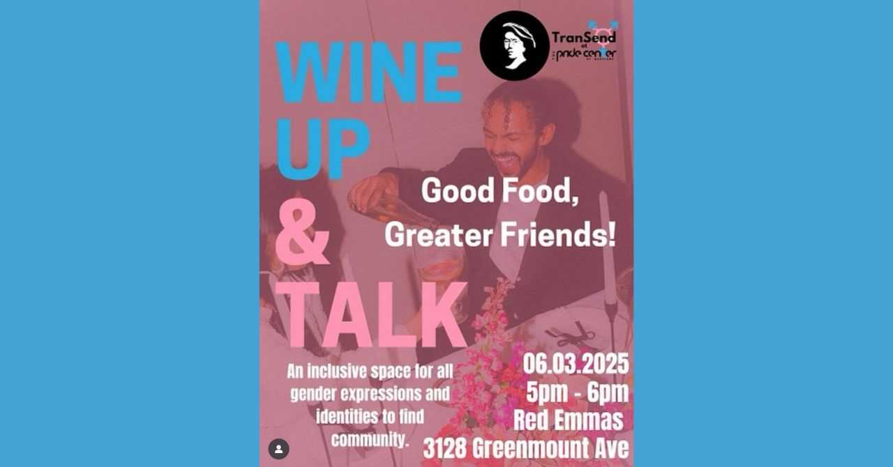 Wine Up & Talk: TransSend Happy Hour