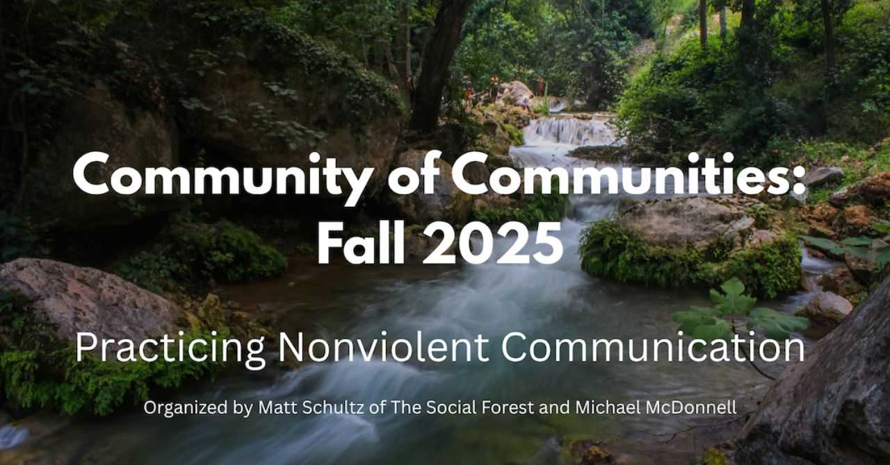 Community of Communities: Practicing Nonviolent Communication